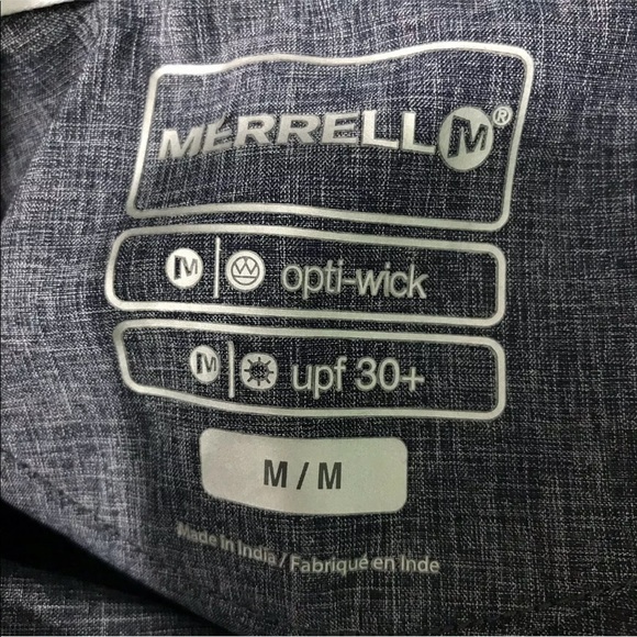 Merrell Women Shirt Opti Wick Upf 30 Hiking Top - Picture 7 of 8